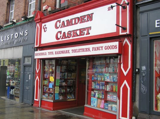 Camden Casket shop on Camden Street, Dublin